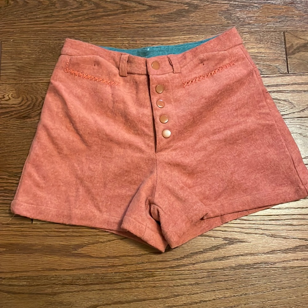 Vintage high waisted terry cloth hot pants